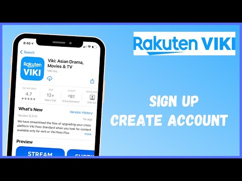 How to Create Viki Rakuten Account | Sign up Viki Mobile App| www.viki.com