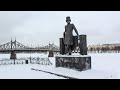 Exploring the River Embankment of Volga River in city of #Tver - #Russia🇷🇺