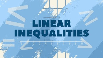 LINEAR INEQUALITIES | O LEVELS 4024 | IGCSE 0580