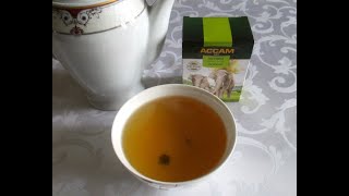 Китайский зелёный среднелистовой чай 
