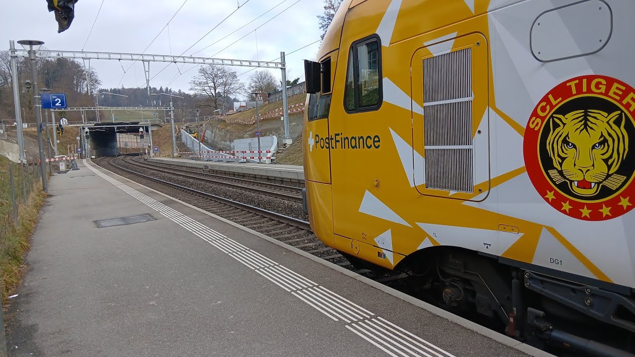 Bahnverkehr in Thörishaus Dorf (2026) 