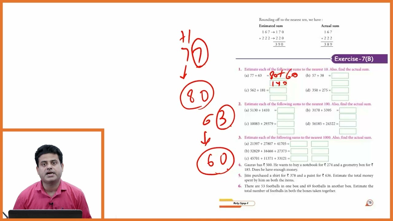 Ch 7 | Fox Print Education | Maths | Class 4 | Estimation | For children