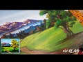 Acrylic painting 2 l tree tutorial l abirl  paints