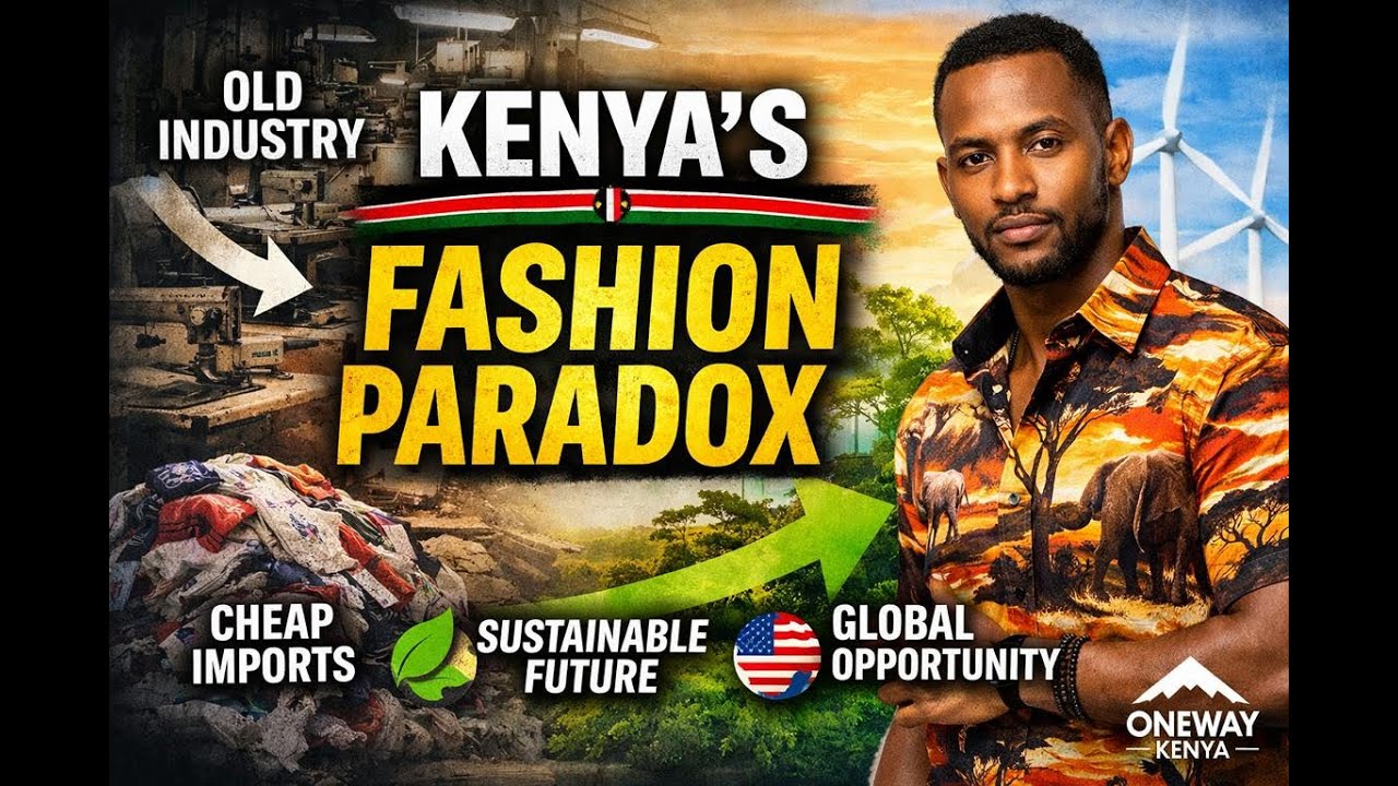 Still from Kenya's Fashion Paradox Explained - The Rise of Ethical Brands Like ONEWAY Kenya