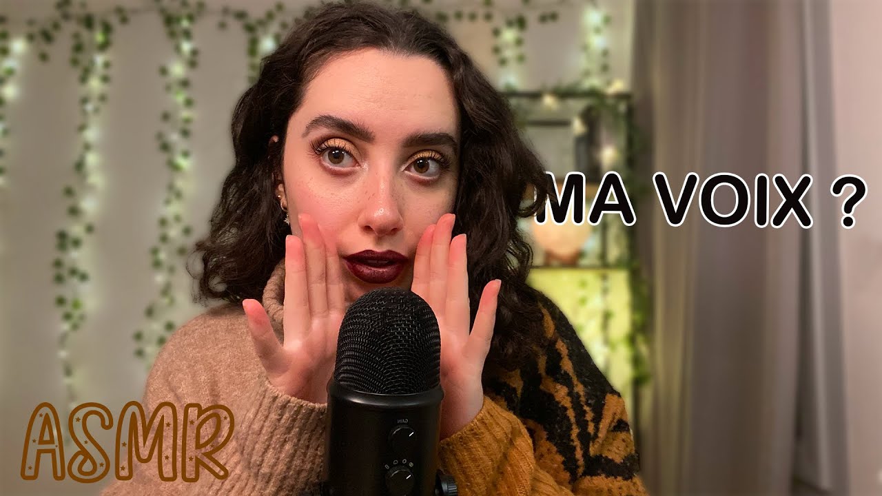 🌙 ASMR FRANÇAIS : JE T'ENDORS AVEC MA VRAIE VOIX ! ✨ #asmr #relax #asmrfr