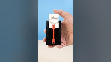 A compact update of my LEGO “push-push button” #lego #legomoc