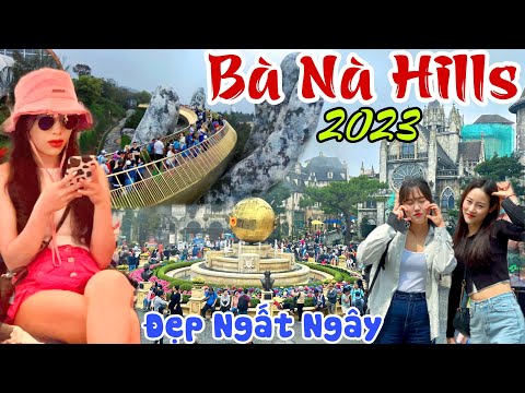 Du Lịch Đà Nẵng BÀ NÀ HILLS 2023 – Biển Người Mùa LỄ HỘI, Cầu Vàng Làng Pháp Đẹp Ngất Ngây | KPVL 2023 mới nhất