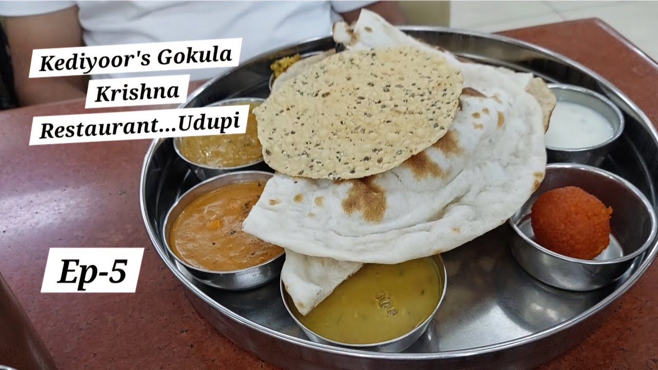 Ep-5...Kediyoors Gokula Krishna Restaurant  & ShreeShaam Resort Malpe..