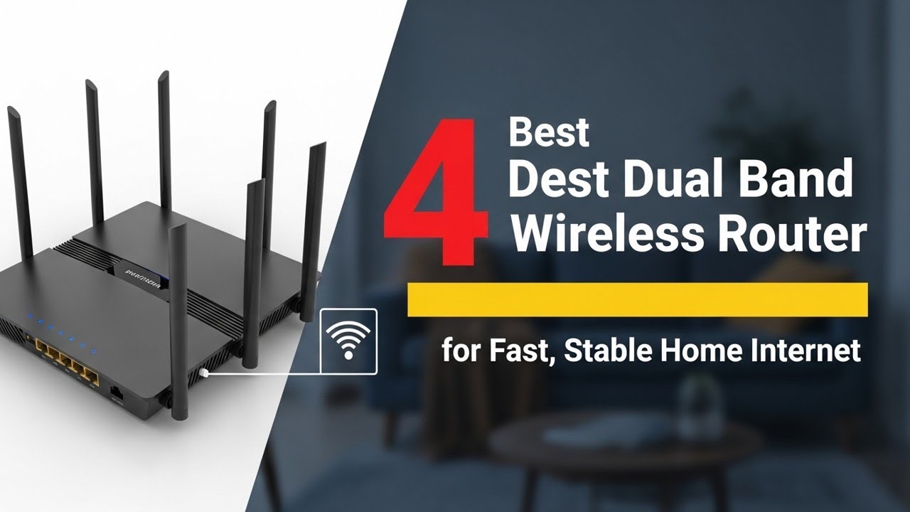 Dual Band Wireless Router with High-Speed Wi-Fi for Home and Office 🔥Best Wi-fi Extender