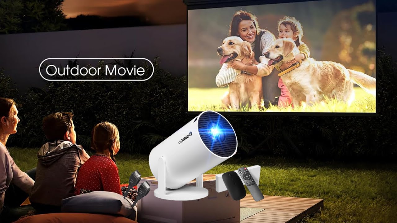 Un Proiettore  smart Compatto con Funzioni da Grande Schermo unboxing e recensione proiettore Gaimoo