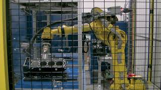 Engine Block Liner Insertion with Robotic Automation