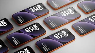 Realistic Phone Mockup Animation - After Effects Template Realistic Phone Mockup Animation - After Effects Template