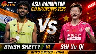 Download lagu MS Final - Ayush Shetty vs Shi Yu Qi(2) - Asia Badminton Championship 2026