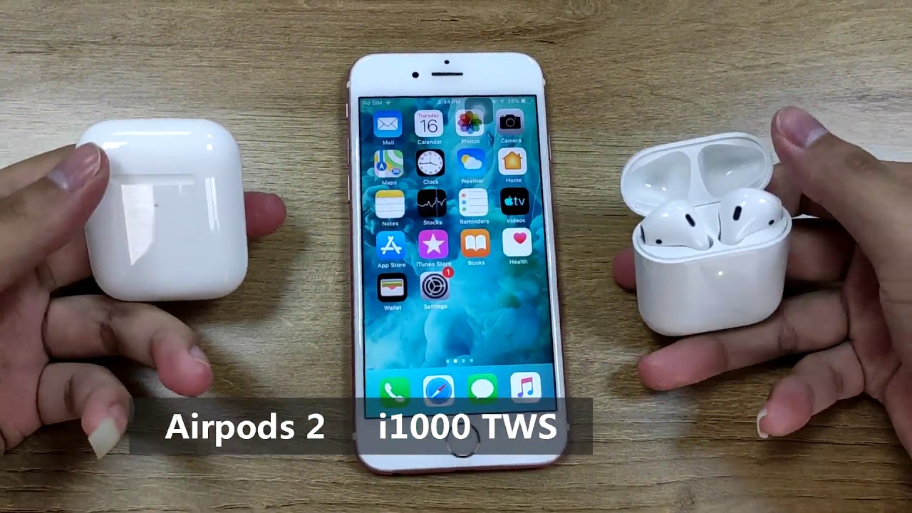 i1000 TWS  the real Airpods2 Airpods1 i100 i200 i500 i800 killer ? i1000TWS the best airpods2 clone