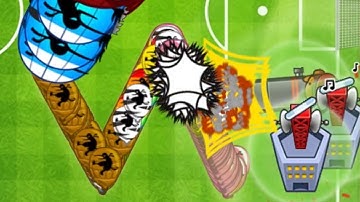 1 HYPERSONIC DARTLING GUN vs 20 ZOMG’s (Bloons TD Battles)