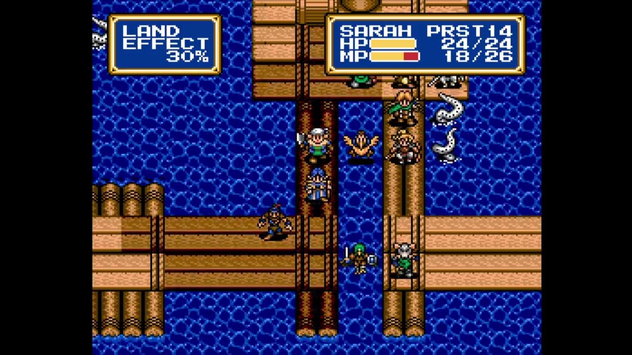 [SEGA Genesis] Shining Force II Walkthrough [30] - Kraken Battle