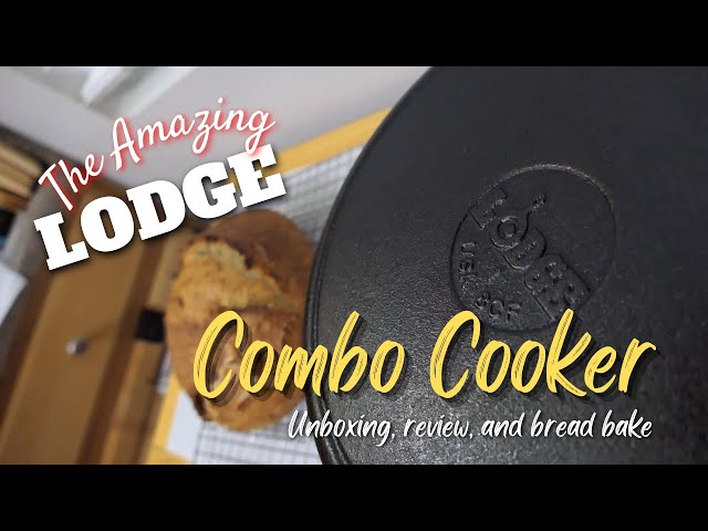 THE FAMOUS LODGE L8DD3 or LCC3 CAST IRON COMBO COOKER/SKILLET SET