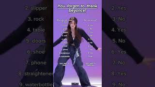 You Forgot To Thank Beyonce! #shorts #beyonce #kpop