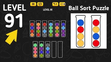 Ball Sort Puzzle Level 91