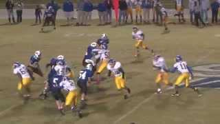 Bradley St.James, 9th grader starting Varsity D End 2011 # 54 Blue.mpg