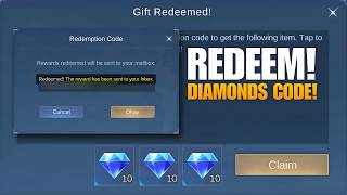 NEW MLBB DIAMONDS REDEEM CODES SOURCE! | JOIN NOW TO CLAIM FREE DIAMONDS! screenshot 2