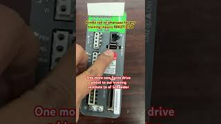 Servo drive training #plctraining #servodrive #plc #plcprogramming #shorts #industrialautomation