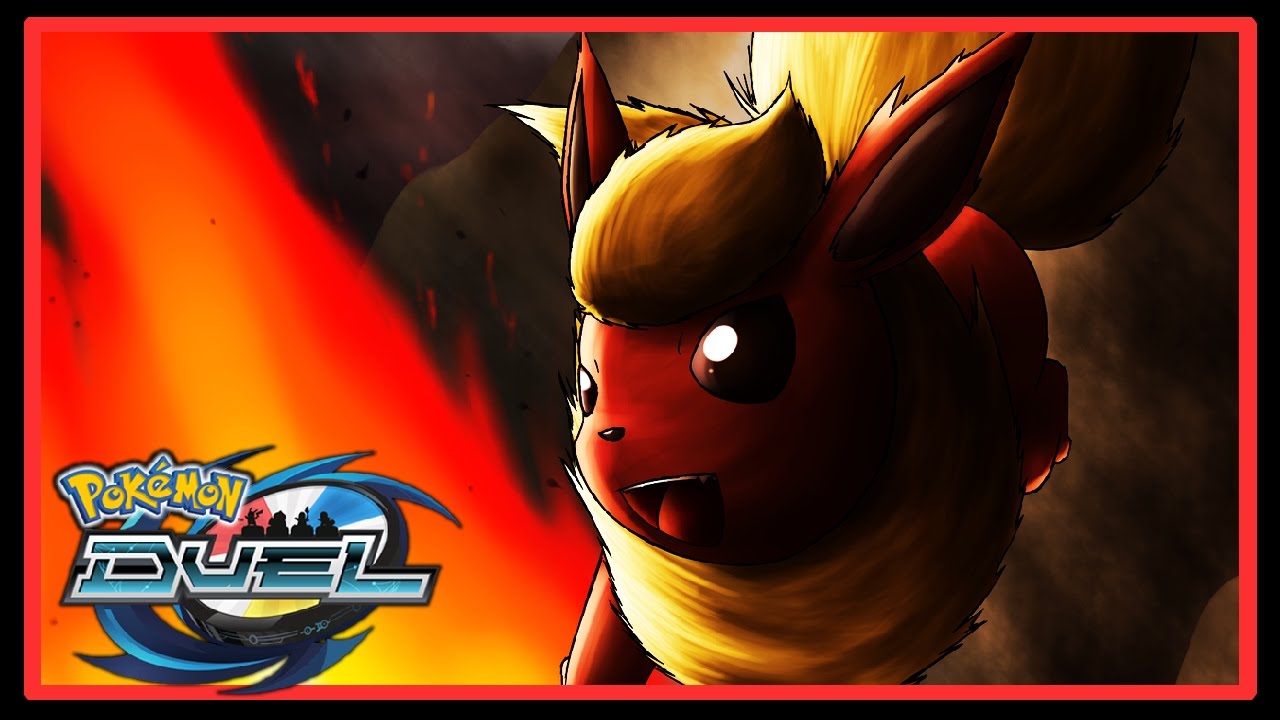 FLAREON CAME THRU! ONLINE RANKED GAMEPLAY! - Pokemon Duel