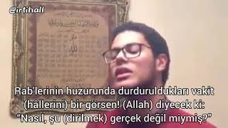 Cehennem dehşeti - En'am Suresi: (27-32) 💔🙁🎧 - Yasser Al Dosari