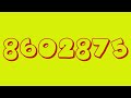 Colorful Countdown Numbers 10000000 to 0 for kids video