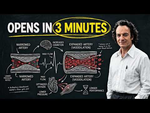 What Happens to Your Arteries When You Walk for 3 Minutes Every Morning | Richard Feynman