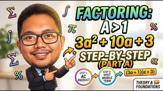 How to Factor 3a^2 + 10a + 3 Using the AC Method (Step-by-Step)