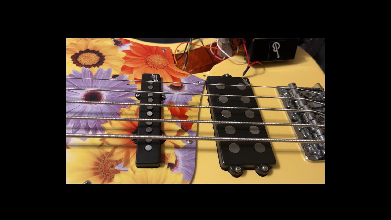 Rookie installs | John East J- Retro | Jazz Bass Preamp | Ryan J