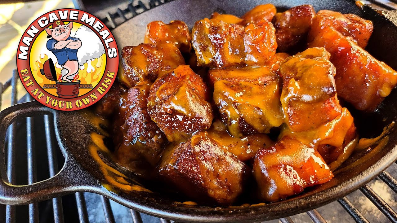 Pork Belly Burnt Ends on the Kamado Joe YouTube