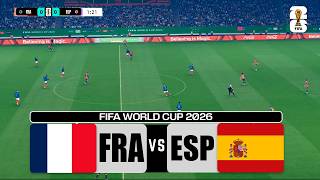 July 14, 2026 | FRANCE vs SPAIN | 2026 FIFA World Cup | Semifinal | PES21 Gameplay