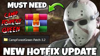 How To Download Hotfix Update 3.2 For Camp Forest Green | Friday the 13th: The Game