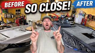 SO CLOSE to FINISHED... Bass Tracker Project Build (Episode 3)