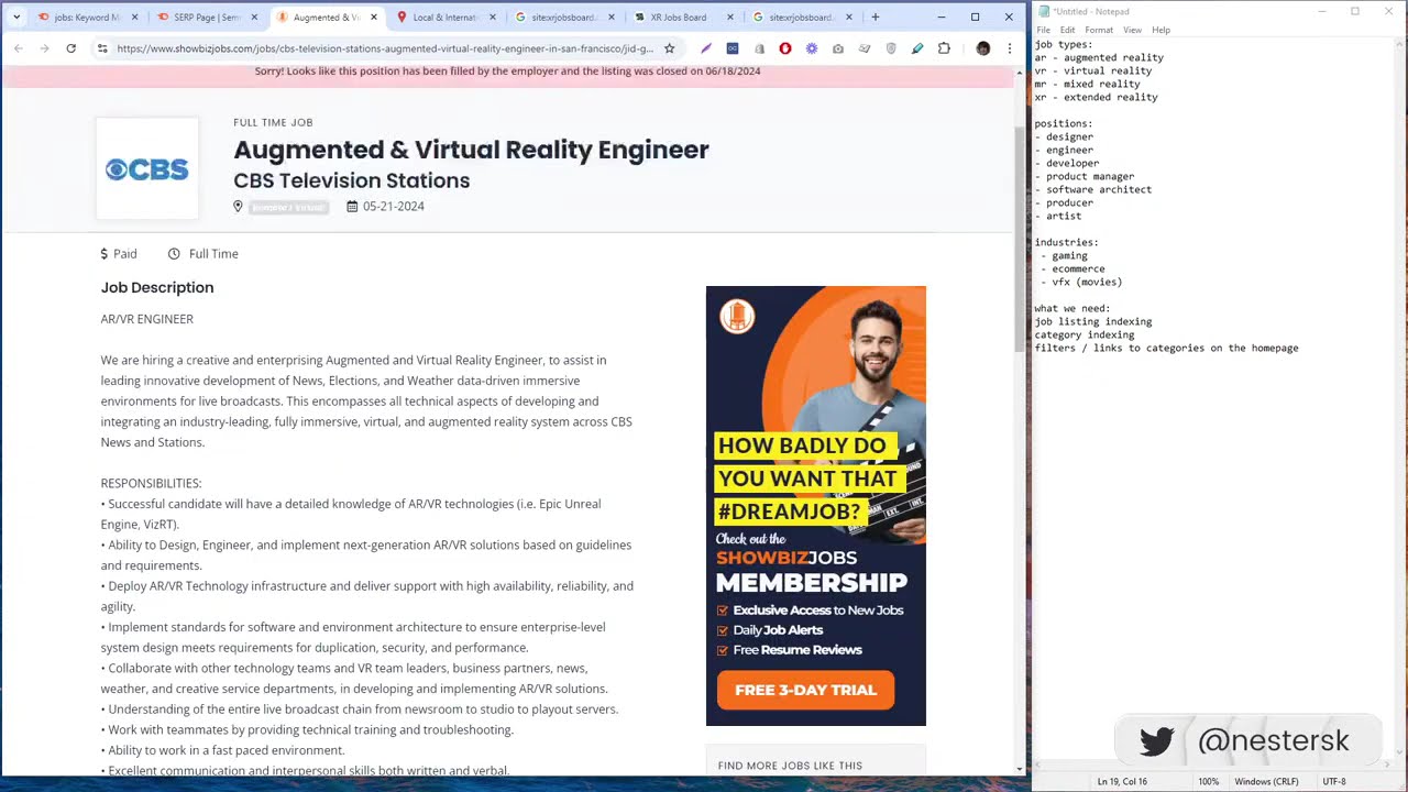 How to build a job board that ranks on Google with SEO, featuring Krystian Zun (@krystianzun).