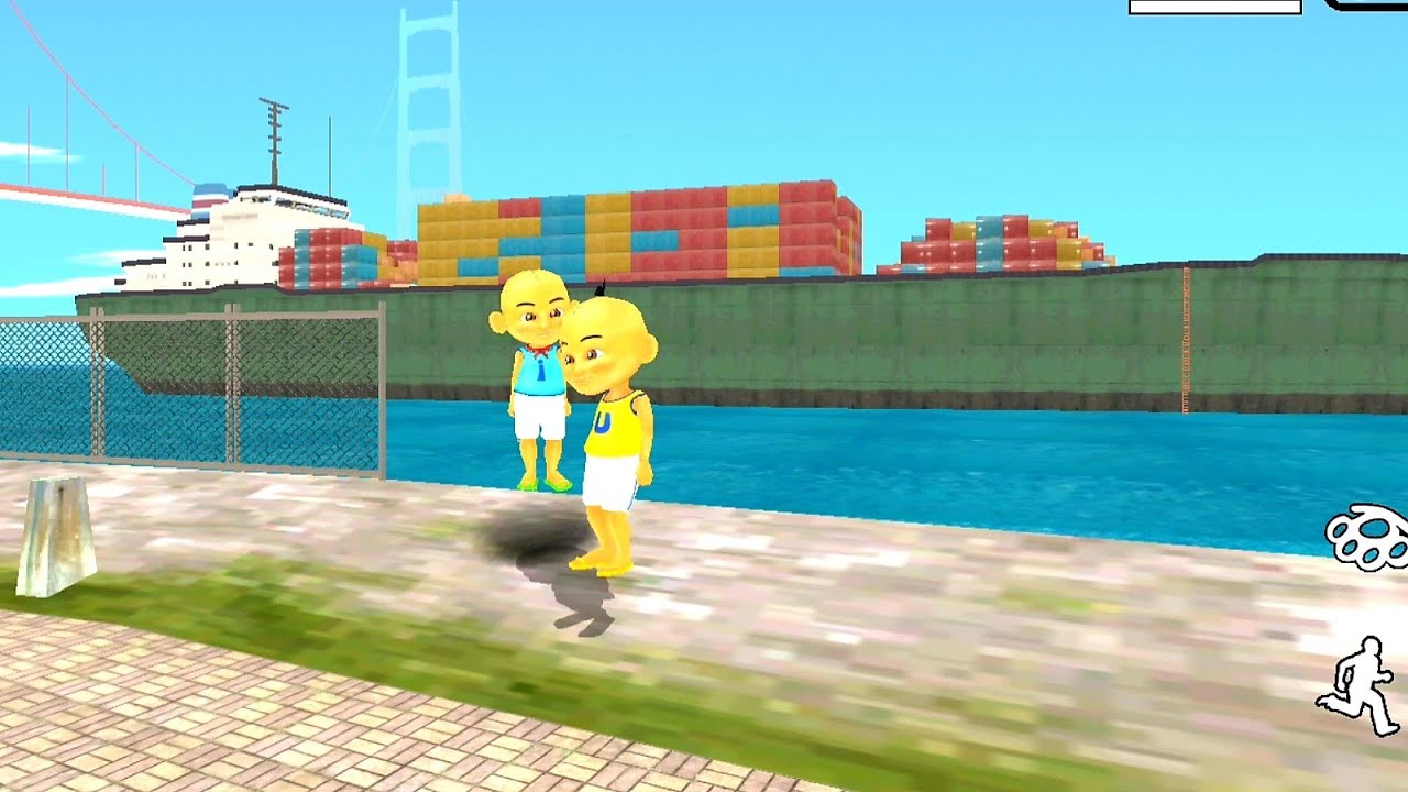 Petualangn Upin ipin di Kapal Zombie😱 Nuary TV♥️