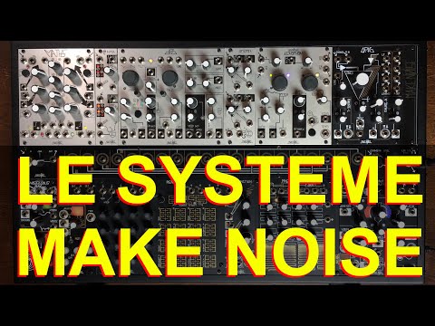 Système Make Noise - Formation Synthétiseurs Modulaire Escales Buissonnières 2024