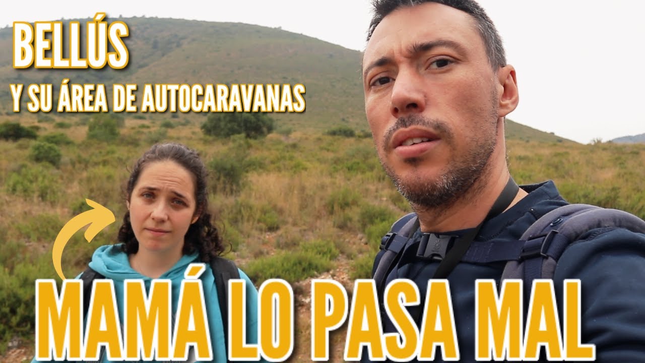 MAMÁ LO PASA MAL 😰 Bellús y su área de AUTOCARAVANAS 🚍