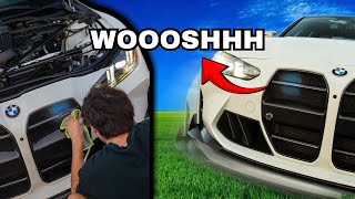 MY BMW M3 SOUNDS INSANE! FRONT MOUNT INTAKES INSTALL!
