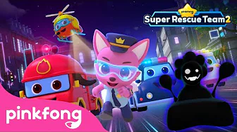[Binge Watch] @SuperRescueTeam 🚓 Season 2 | Spooky Monster Ally + Full Eps | Pinkfong Car Cartoon thumbnail