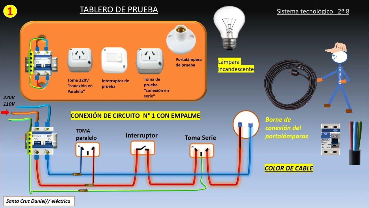 Como hacer un circuito electrico