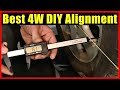 The Most Accurate DIY 4W Alignment