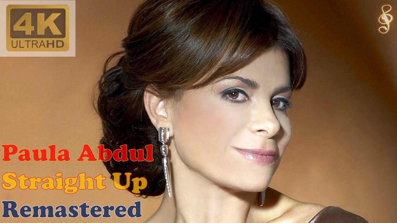 PAULA ABDUL - STRAIGHT UP (Remastered Audio) [4K Video With Lyrics