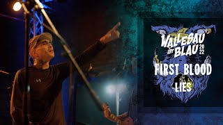 First Blood - &quot;Lies&quot; (Official Live Video) | Wallesau ist Blau 2022