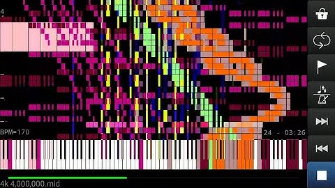 (MIDI voyager) 4k 4,000,000 (no lag !)