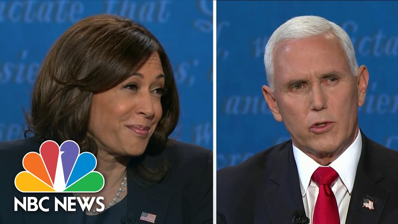 Pence, Harris Spar Over COVID-19 Regulations: 'People Have Had To Sacrifice Far Too Much' | NBC News