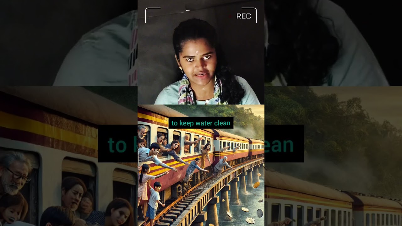 why do we throw the coins to river 