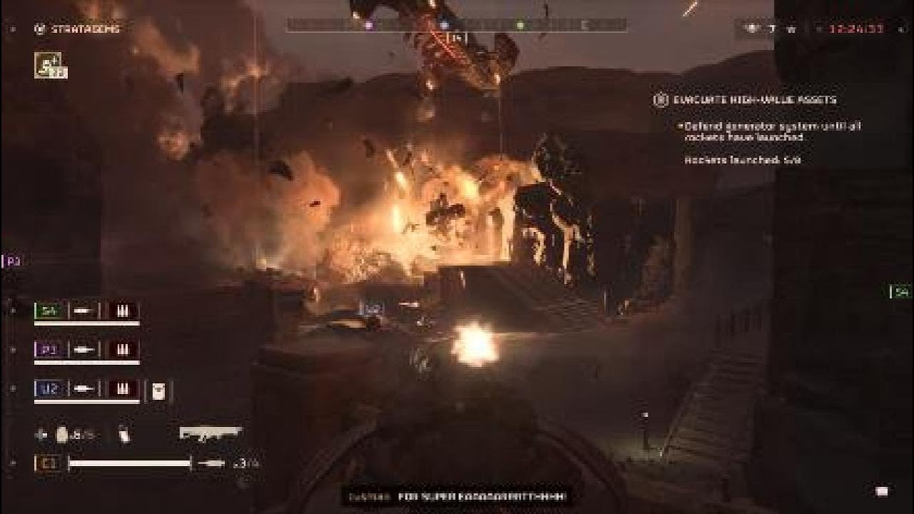 Helldivers 2 - HMG Emplacement vs Automatons - YouTube